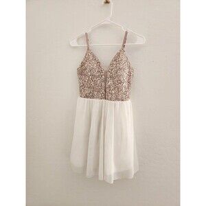 Sparkling Short Dress - Perfect for Prom or Party! size 3